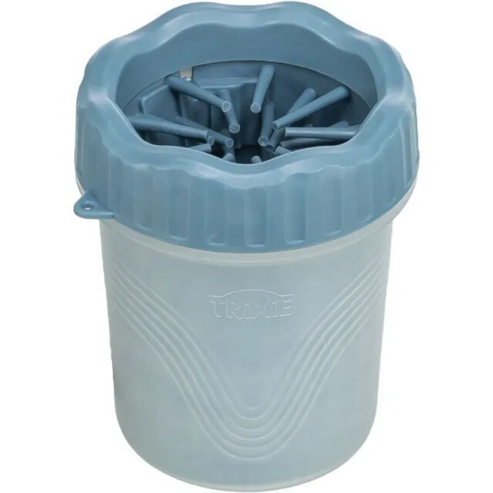 Hlavný obrázok produktu PAW CLEANER - kalíšek k čištění tlapek, silikon/plast, modrá S-M