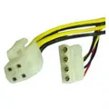 Ďalší obrázok produktu PC Redukcia, napájanie základnej dosky, DC 5,25 M-P4 (4pin) M, 0, čierna, Logo, MOLEX