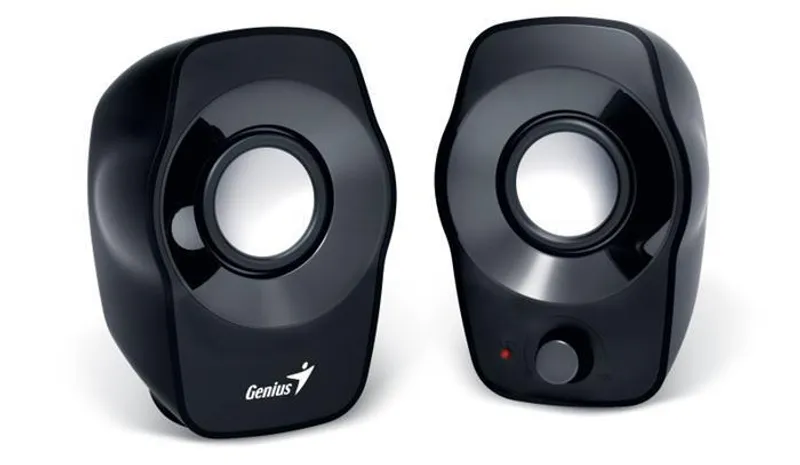 Hlavný obrázok produktu PC reproduktory 2.0 "SP-J120", 4W, USB port, černá, GENIUS