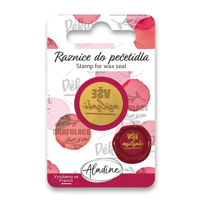 Hlavný obrázok produktu Pečetidlo Aladine vše nejlepší