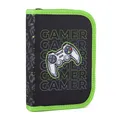 Ďalší obrázok produktu Piórnik 1 str. 2 klapki pusty Gamer