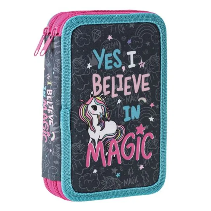 Hlavný obrázok produktu Penál 2-patrový / plněný Sazio, Unicorn Magic