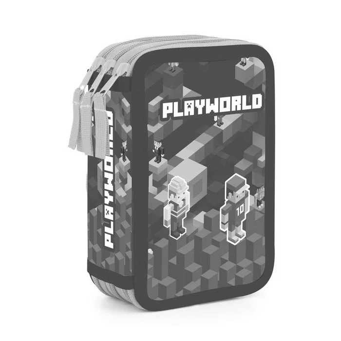 Hlavný obrázok produktu Penál 3 p. prázdný Playworld