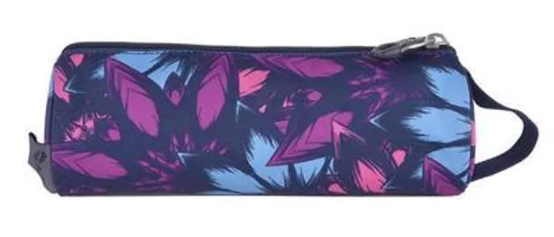 Hlavný obrázok produktu Penál "Cots Blue Flower", šedá-růžová, zip, PULSE