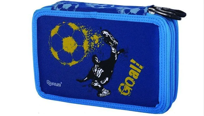 Hlavný obrázok produktu Penál "Football", modrá, dvoupatrový, PULSE