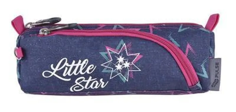 Hlavný obrázok produktu Penál "Little Star", šedá-růžová, zip, PULSE