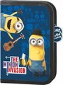 Penál "Minions 2016", 2 priehradky, na zip, UNIPAP, modrý