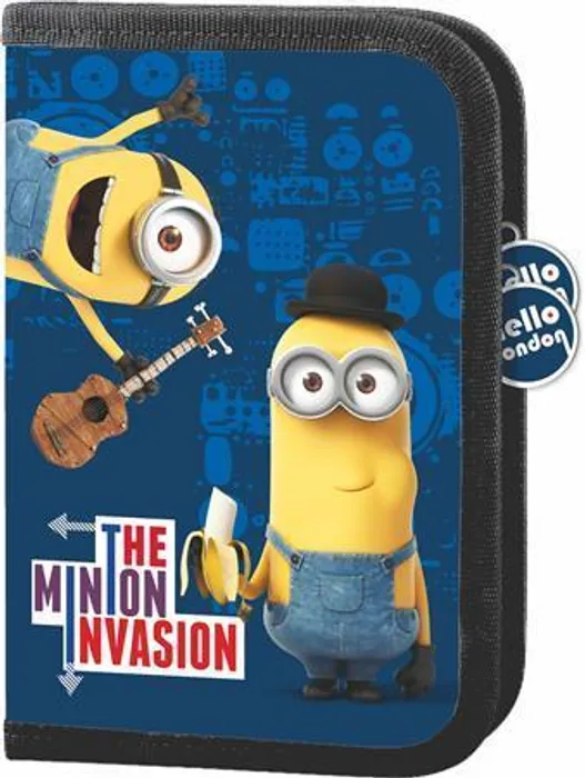 Hlavný obrázok produktu Penál "Minions 2016", 2 klopy, na zip, UNIPAP, modrý