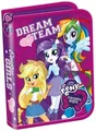 Penál "My Little Pony Equestria Girls", 2 priehradky, na zip, UNIPAP