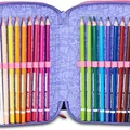Ďalší obrázok produktu Penál plný "Triplo", dúhový, MITAMA 64866