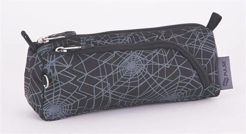 Hlavný obrázok produktu Penál "Spider", černá-šedá, zip, PULSE