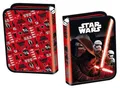 Penál "Star Wars Episode7", 2 priehradky, na zip, UNIPAP, červený