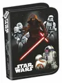 Penál "Star Wars Episode7", 2 priehradky, na zip, UNIPAP, modrý