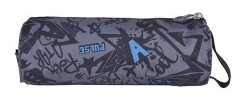 Hlavný obrázok produktu Penál "Teens Graffiti", šedá-růžová, zip, PULSE