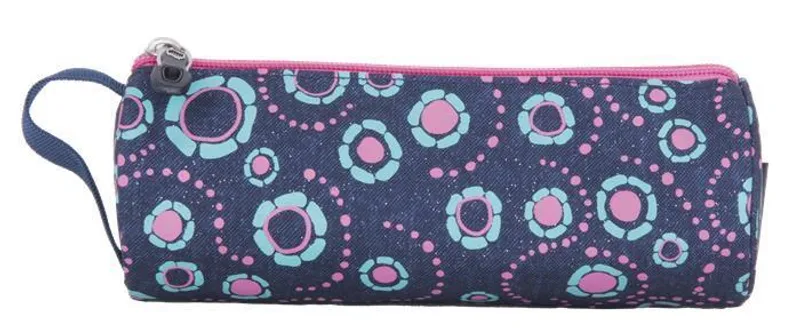Hlavný obrázok produktu Penál "Teens Jeans Flower", modrá-růžová, PULSE