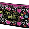 Ďalší obrázok produktu Penál "Violetta", s prednou kapsou, na zip, UNIPAP, čierny