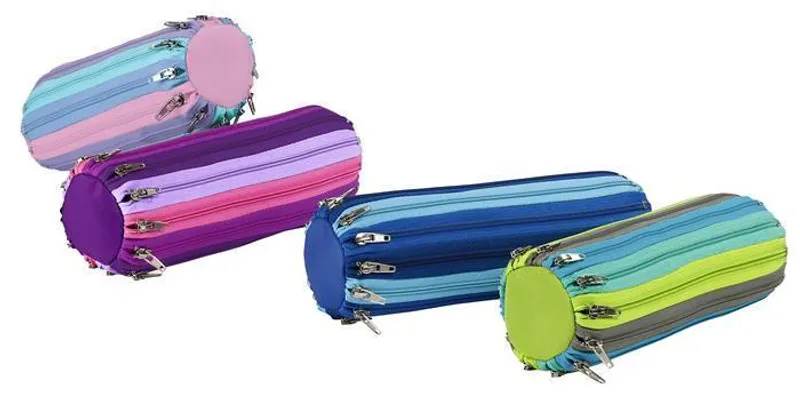 Hlavný obrázok produktu Penál "Zipper", mix barev, se zipem, VIQUEL