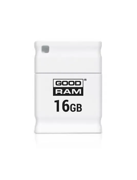 Hlavný obrázok produktu Pendrive, 16GB, USB 2.0, 20/5Mb/sec, mini, GOODRAM "UPI2", white