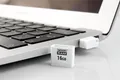 Pendrive, 16 GB, USB 2.0, 20/5 Mb/s, mini, GOODRAM „UPI2“, biely