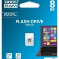 Ďalší obrázok produktu Pendrive, 8 GB, USB 2.0, 20/5 Mb/s, mini, GOODRAM „UPI2“, biely