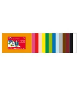 Penová guma Eva sheets, čierna, 400x600 mm, APLI