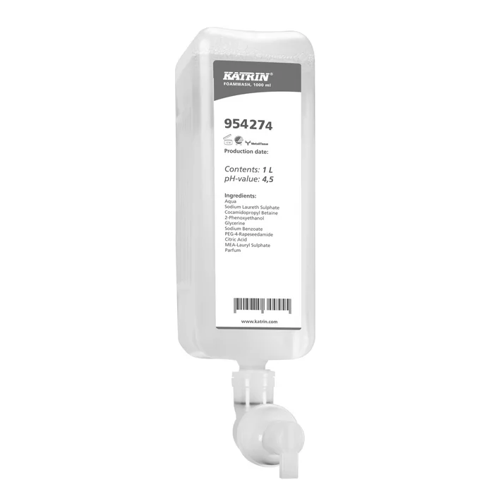 Hlavný obrázok produktu Pěnové mýdlo KATRIN Foamwash, 1000 ml