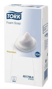 Penové mydlo, sensitive, TORK "Premium", perlové biela