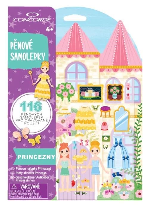 Hlavný obrázok produktu Pěnové samolepky CONCORDE Princezny