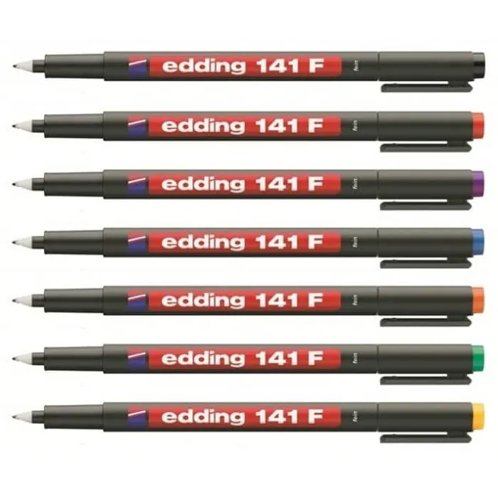 Hlavný obrázok produktu Permanentní popisovač "141 F", OHP, 0,6mm, EDDING
