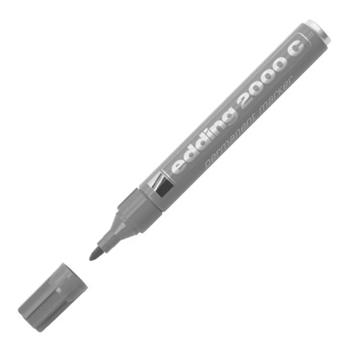 Hlavný obrázok produktu Permanentní popisovač "2000", červená, 1,5-3mm, kuželový hrot, EDDING