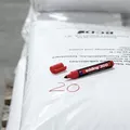 Ďalší obrázok produktu Permanentný popisovač 300, červená, 1,5-3mm, kužeľový hrot, EDDING