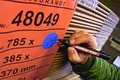Permanentný popisovač ED 330, čierna, 1-5mm, klinový hrot, EDDING