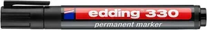 Permanentný popisovač ED 330, čierna, 1-5mm, klinový hrot, EDDING