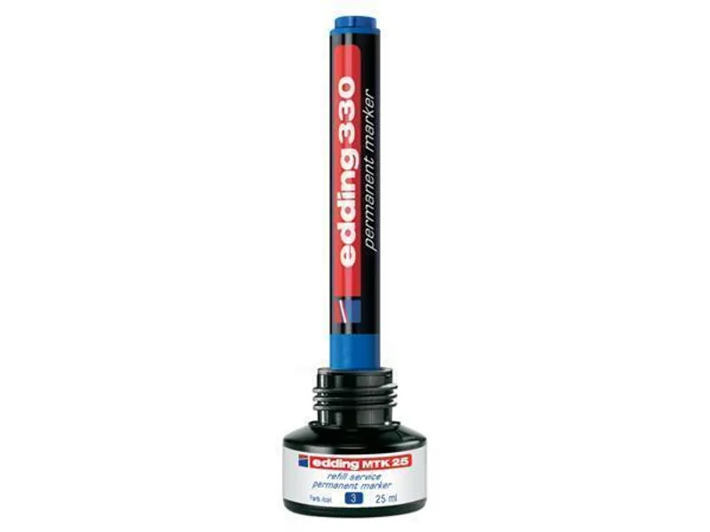 Hlavný obrázok produktu Permanentní popisovač "ED 330", zelená, 1-5mm, klínový hrot, EDDING