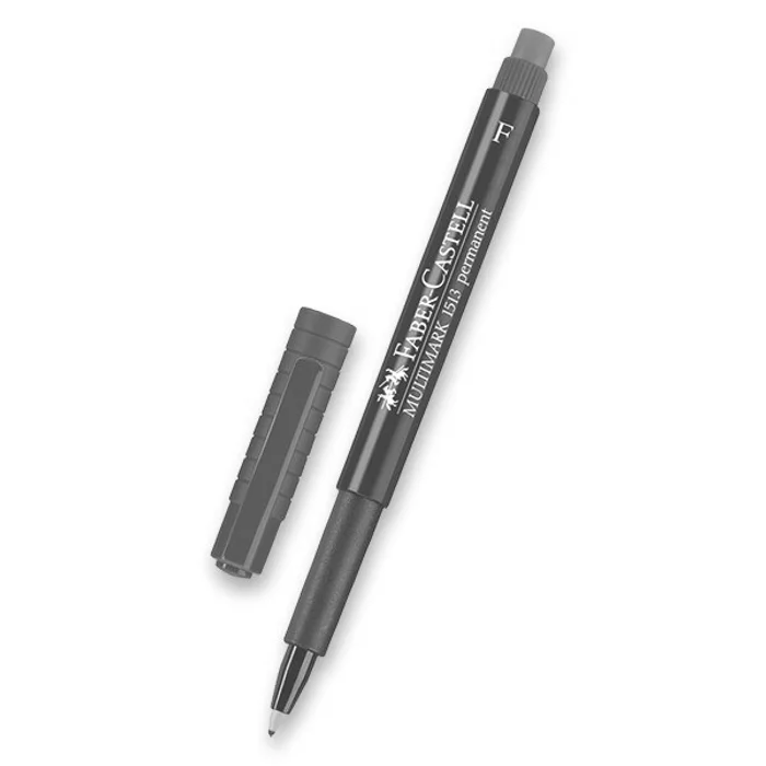 Hlavný obrázok produktu Permanentní popisovač Faber-Castell 1513 F modrý