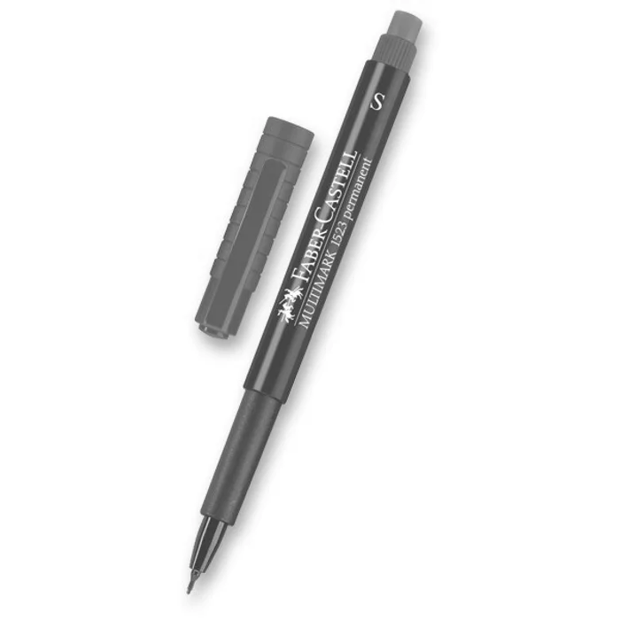 Hlavný obrázok produktu Permanentní popisovač Faber-Castell 1523 S červený