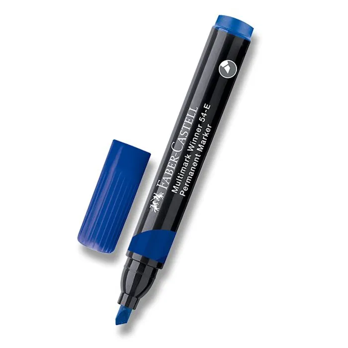 Hlavný obrázok produktu Permanentní popisovač Faber-Castell Winner 54-E modrý