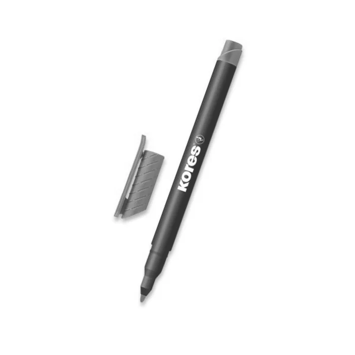 Hlavný obrázok produktu Permanentní popisovač Kores K-Marker tenký zelený