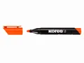 Ďalší obrázok produktu Trvalý popisovač Kores K-Marker XP1 oranžový, okrúhly hrot 3 mm