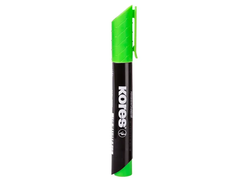 Hlavný obrázok produktu Permanentní popisovač Kores K-Marker XP1 světle zelený, kulatý hrot 3 mm