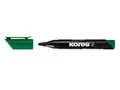 Ďalší obrázok produktu Trvalý popisovač Kores K-Marker XP1 zelený, okrúhly hrot 3 mm