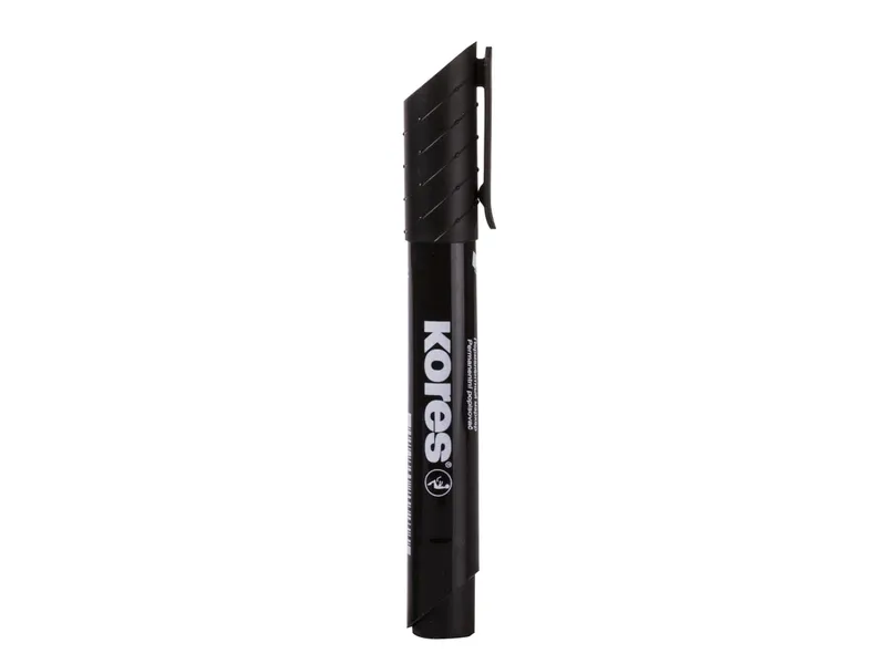 Hlavný obrázok produktu Permanentní popisovač Kores K-Marker XP2 černý, zkosený hrot 3–5 mm