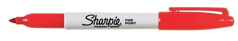 Hlavný obrázok produktu Permanentní popisovač Sharpie červený