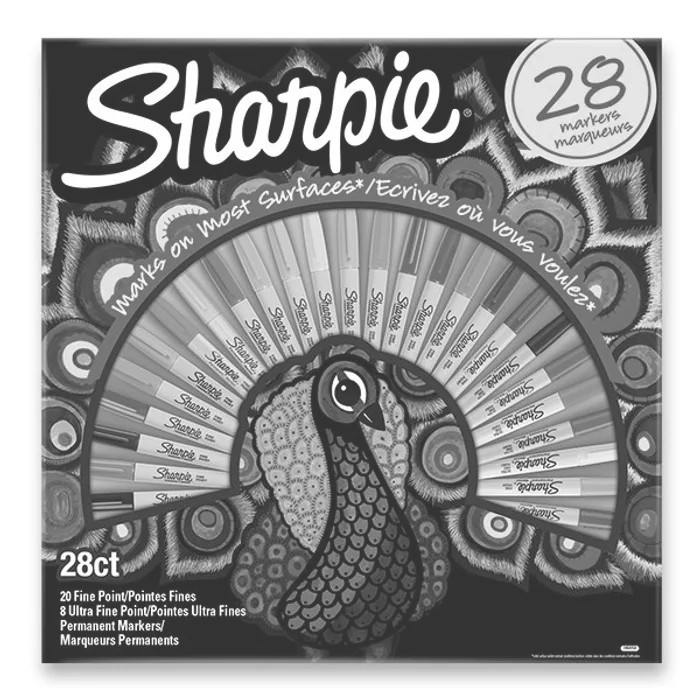 Hlavný obrázok produktu Permanentní popisovač Sharpie Fine + Ultra Fine Peacock sada 28 ks