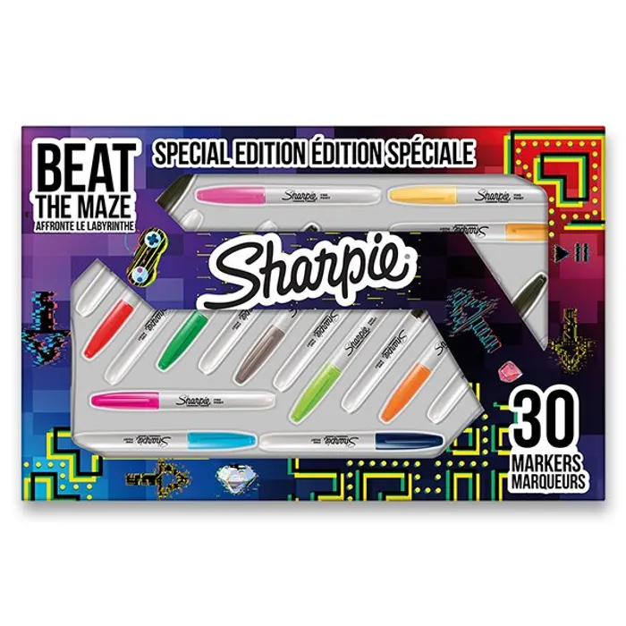 Hlavný obrázok produktu Permanentní popisovač Sharpie Maze sada 30 ks