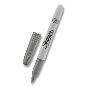 Permanentný popisovač Sharpie Metallic strieborný