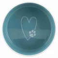 Ďalší obrázok produktu Pet´s home keramická miska, krémovo/petrolejová 1,4 l/o 20 cm