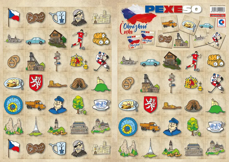 Hlavný obrázok produktu Pexeso Obrázkové Česko