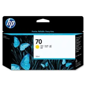 HP originál ink C9454A, HP 70, yellow, 130ml, HP Designjet Z3100, Z2100
