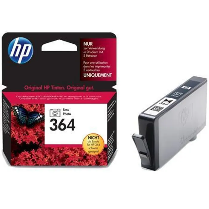 Hlavný obrázok produktu Photo cart.pro "Photosmart C5380, C6380, D5460" tiskárny, HP "Nr.364" Černá, 130 stran